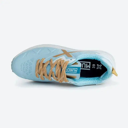 Munich Drag 05 - Hockey Shoes - Blue and Gold