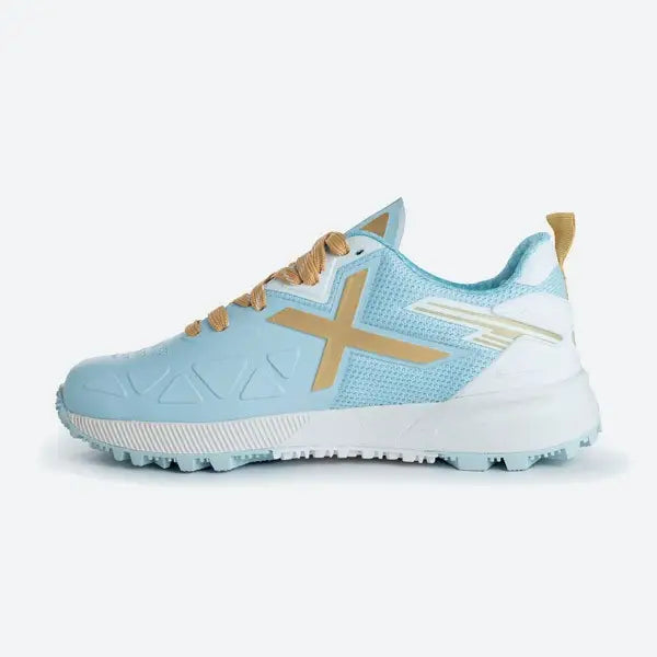 Munich Drag 05 - Hockey Shoes - Blue and Gold