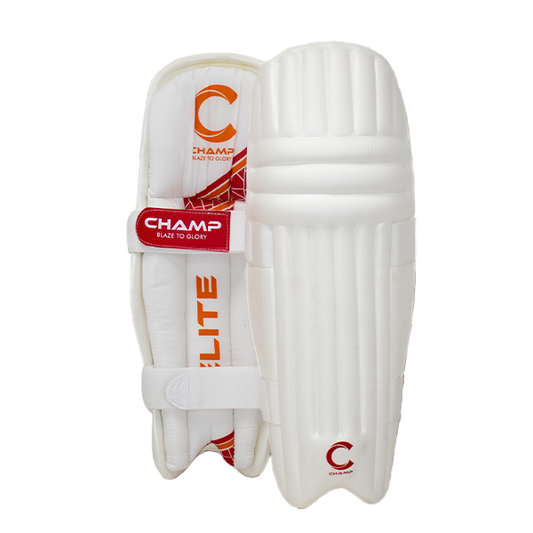 Champ Elite Moulded 25 - Light Weight - Pads - Ambidextrous - Red and Orange - S. Junior -Youth