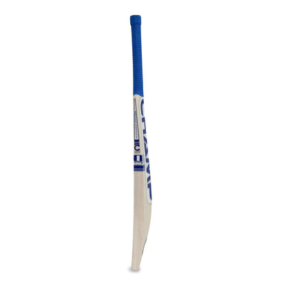 Champ Test Lite English Willow Cricket Bat - Size Harrow - Royal Blue