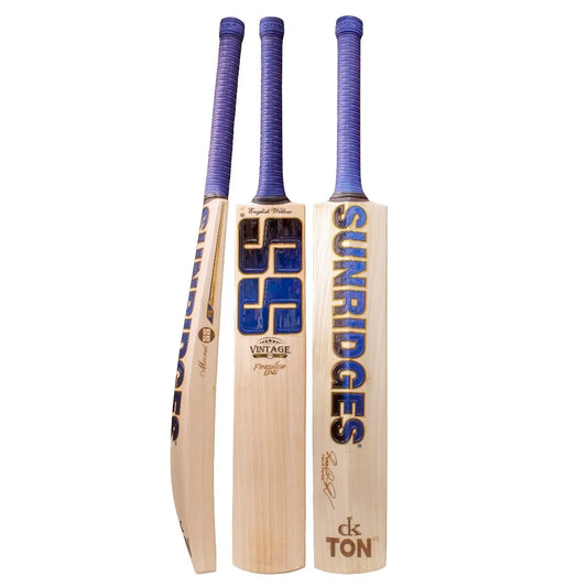 SS DK Vintage Finisher One English Willow Cricket Bat - SH